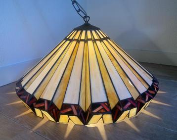 Tiffany stijl hanglamp glas groot (61 cm) lamp  beschikbaar voor biedingen