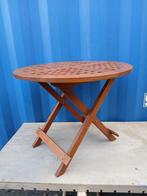 Bijzet tafeltje, Rond, Zo goed als nieuw, 60 cm of meer, Hout