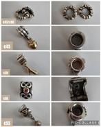 Schitterende bicolor Pandora bedels, zilver met 14k goud, Sieraden, Tassen en Uiterlijk, Ophalen of Verzenden, Zo goed als nieuw