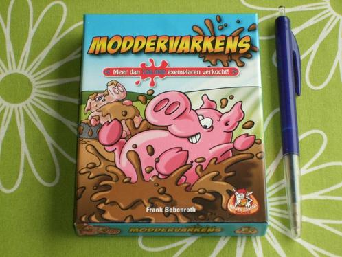 Moddervarkens - een leuk, snel en interactief spel, Hobby en Vrije tijd, Gezelschapsspellen | Kaartspellen, Zo goed als nieuw