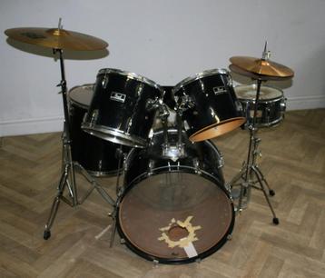 Drumstel PEARL Forum met Sabian bekkens, bieden vanaf 90€  beschikbaar voor biedingen