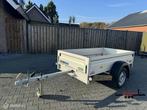 Unsinn Aluminium Bakwagen enkelasser ongeremd 750KG 210x110, Gebruikt