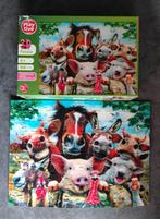 Boerderijdieren 3D legpuzzel 100 stukjes, Ophalen of Verzenden, Meer dan 50 stukjes, Zo goed als nieuw, 6 jaar of ouder