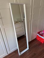 IKEA Nissedal Spiegel - Wit, Ophalen of Verzenden, Zo goed als nieuw, 150 tot 200 cm, Rechthoekig