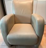 Te koop 2 stuks fauteuils, Ophalen, Gebruikt, Leer, Twee