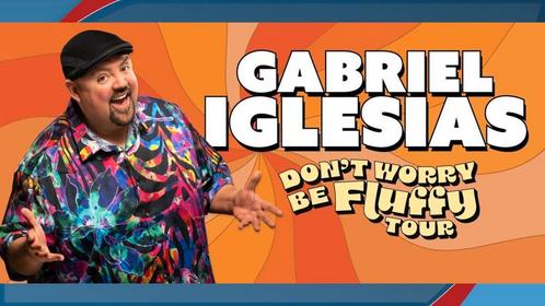 2 kaartjes Gabriel Iglesias Fluffy - ziggo dome, Tickets en Kaartjes, Theater | Overige, Twee personen, Juni
