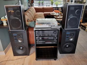 Feestje? 2 Disco Mancave 200Watt speakers + 2 Jamo Power120S beschikbaar voor biedingen