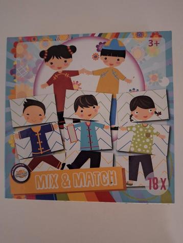 Mix & Match aankleedpoppetjes.puzzel.Vanaf 3 jaar  beschikbaar voor biedingen