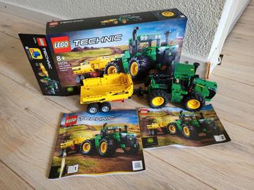 Lego Technic 42136 John Deere 9620R 4WD tractor. beschikbaar voor biedingen