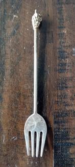 Verzilverde taartvork aardbei, Antiek en Kunst, Ophalen of Verzenden