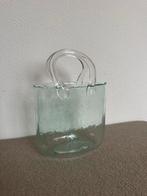 Glazen Vaas in Tas Vorm, Overige kleuren, Nieuw, Ophalen of Verzenden, Glas