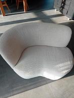 WOOOD Fauteuil Stone Crème Boucle - Leuning Links, Ophalen, 75 tot 100 cm, Zo goed als nieuw, 75 tot 100 cm