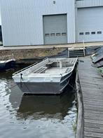 ✅Grote Aluminium Platbodem Partyboot Rondvaartboot, Watersport en Boten, Ophalen, 10 tot 30 pk, Gebruikt, Overige brandstoffen