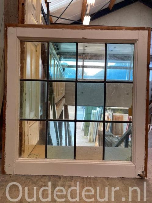 nr. r587 glas in lood raam met kleur, Doe-het-zelf en Verbouw, Deuren en Horren