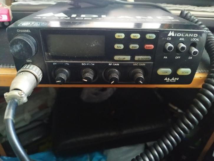 Midland Alan 48 Plus E 40, Telecommunicatie, Zenders en Ontvangers, Gebruikt, Zender en Ontvanger, Ophalen of Verzenden