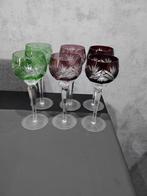 Kristallen Wijnglazen met Geslepen Patronen nachtmann - 21cm, Antiek en Kunst, Antiek | Glas en Kristal, Ophalen