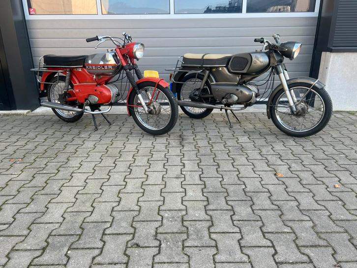 2x kreidler florett, met kenteken!, Fietsen en Brommers, Brommers | Kreidler, Zo goed als nieuw, Ophalen