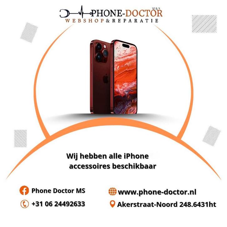 Alles voor jouw iPhone vind je, Telecommunicatie, Overige Telecommunicatie, Zo goed als nieuw, Ophalen of Verzenden