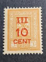 067) BELASTINGZEGEL RENTEZEGEL LOONKLASSE IV - III 10 CENT, Postzegels en Munten, Postzegels | Nederland, T/m 1940, Verzenden