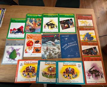 Piano Lesboeken Collectie beschikbaar voor biedingen