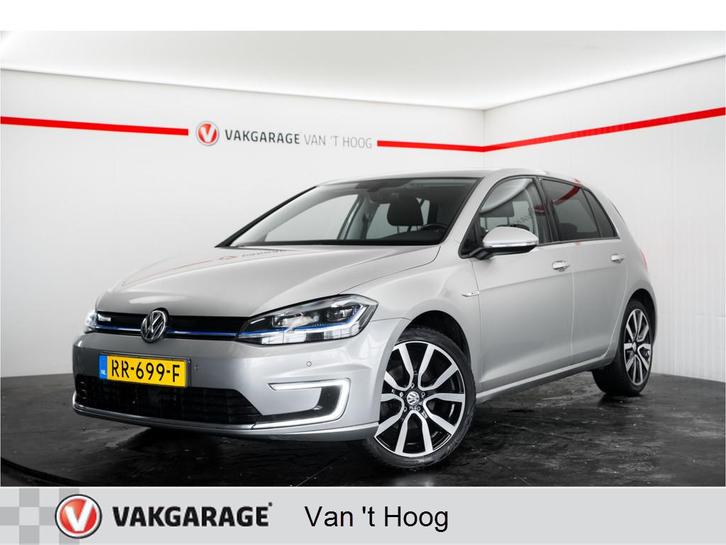 Volkswagen e-Golf e-Golf Warmtepomp apple carplay Climatcont, Auto's, Volkswagen, Bedrijf, Te koop, Golf, ABS, Achteruitrijcamera