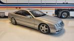 AUTOart Mercedes-Benz C215 CL55 AMG Silver Metallic, Hobby en Vrije tijd, Modelauto's | 1:18, Auto, Autoart, Ophalen of Verzenden