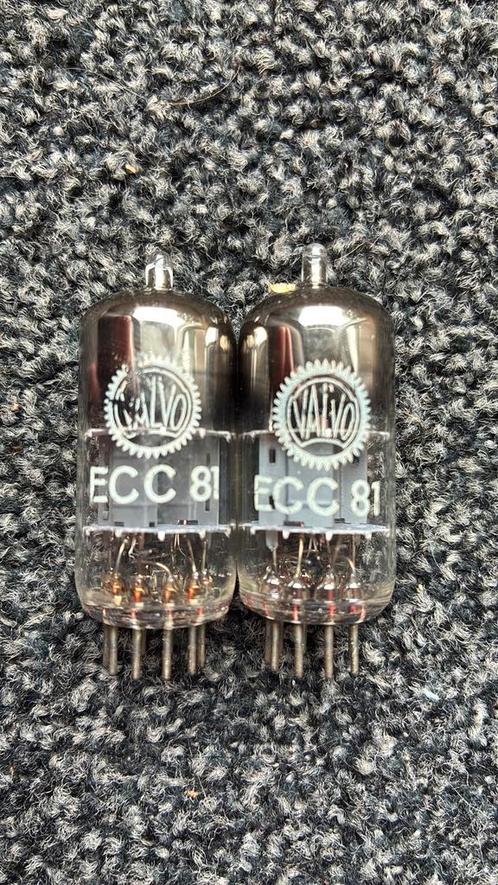 Valvo ECC81 matched paar 1959, Audio, Tv en Foto, Buizenversterkers, Buis of Buizen, Ophalen of Verzenden