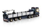 WSI SCANIA S NORMAL BRICK TRAILER  3 AXLE HENRI BAUMAN, Ophalen of Verzenden, Nieuw, Bus of Vrachtwagen, Wsi