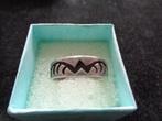 Zilveren Ring met Keltische Print erin met juweliers Keur 92, Sieraden, Tassen en Uiterlijk, Ringen, Verzenden, Zo goed als nieuw