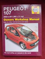 Peugeot 107 Manual, Ophalen of Verzenden