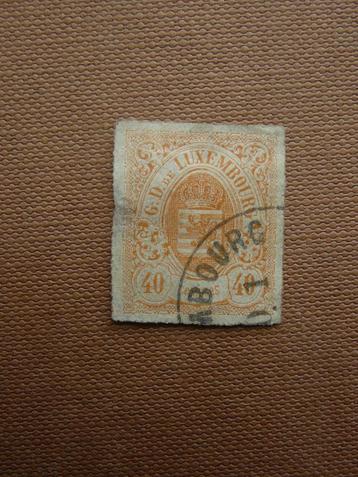 Luxemburg 1871 Michel nr. 23 gestempeld beschikbaar voor biedingen