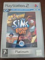 The Sims Erop Uit! - PS2 Getest en Werkend, Gebruikt, 1 speler, Ophalen of Verzenden, Vanaf 7 jaar