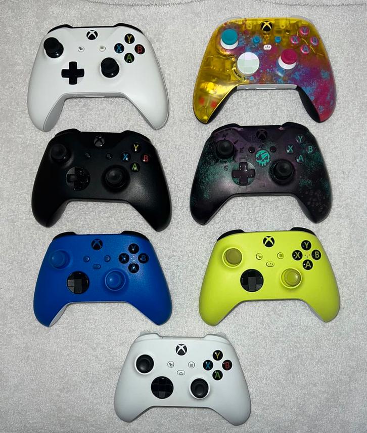 Xbox Series & One Controllers, Spelcomputers en Games, Spelcomputers | Xbox | Accessoires, Zo goed als nieuw, Xbox One, Xbox Series X