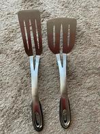 2 x Jamie Oliver Spatels., Huis en Inrichting, Keuken | Bestek, Verzenden, Zo goed als nieuw, Rvs of Chroom, Los bestek