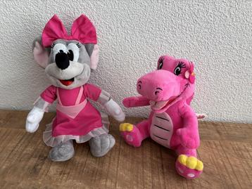 Julianatoren knuffels. Julia en Draakje Dina. 18&22cm. ZGAN beschikbaar voor biedingen