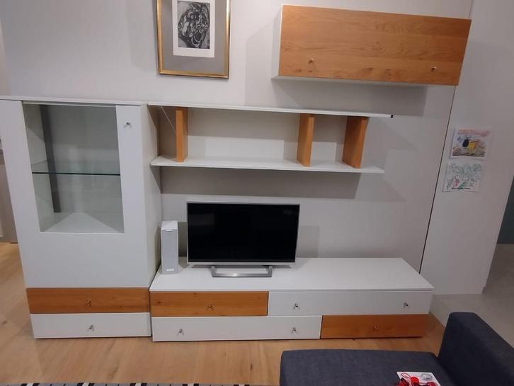 Hülsta NOW! easy wandmeubel 4 elementen - prijs bespreekbaar, Huis en Inrichting, Kasten | Wandmeubels, Zo goed als nieuw, 25 tot 50 cm
