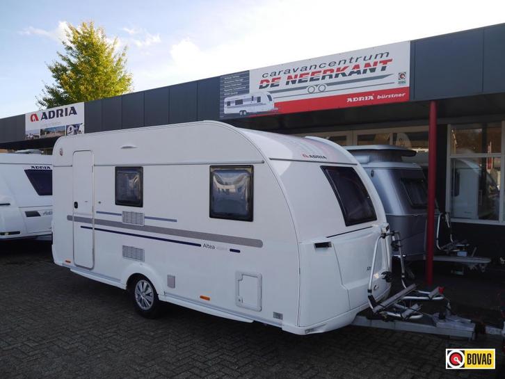 Adria Altea 432 PX, Caravans en Kamperen, Caravans, Bedrijf, tot en met 4, 750 - 1000 kg, Standaardzit, Adria, Frans bed, Lengtebed