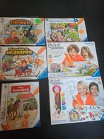 Ravenburger Tiptoi set  + pen en extra toebehoren, Ophalen of Verzenden, Zo goed als nieuw, Met geluid