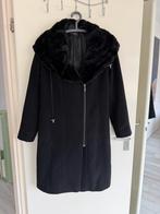 Wool and Cashmere jas maat 40 / L, Ophalen of Verzenden, Zo goed als nieuw, Maat 38/40 (M), Zwart