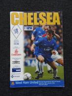 Programmaboek Chelsea West Ham United FA CUP 2002, Sport en Fitness, Voetbal, Overige typen, Ophalen of Verzenden, Zo goed als nieuw