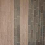 Badkamer tegels. 65x200x9,5. 13 wit, 5 blauw. 0,35m2 doos, Doe-het-zelf en Verbouw, Nieuw, 10 m² of meer, Wandtegels, Keramiek