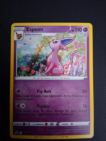 Espeon promo SWSH174 beschikbaar voor biedingen