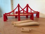 Brio dubbele hangbrug, Kinderen en Baby's, Speelgoed | Houten speelgoed, Ophalen of Verzenden, Zo goed als nieuw