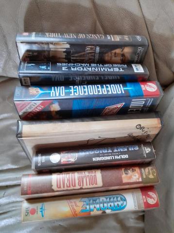 Video Films VHS Banden  beschikbaar voor biedingen