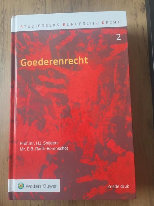 H.J. Snijders - Goederenrecht, Boeken, Wetenschap, Zo goed als nieuw, Ophalen of Verzenden