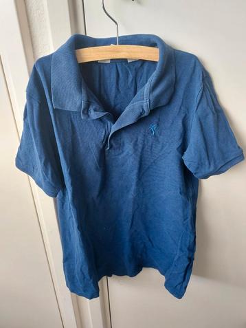 Blauwe Polo van H&m maat 134-140 beschikbaar voor biedingen