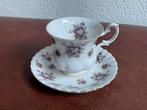 Kop en schotel Royal Albert ‘Sweet Violets’, Ophalen of Verzenden