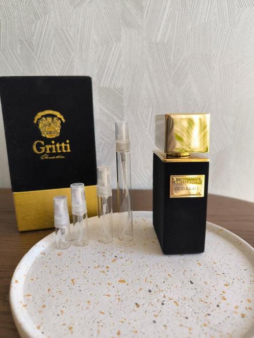 Gritti - Oud Reale (10ml) Sample/ Decant, Sieraden, Tassen en Uiterlijk, Uiterlijk | Parfum, Zo goed als nieuw, Verzenden