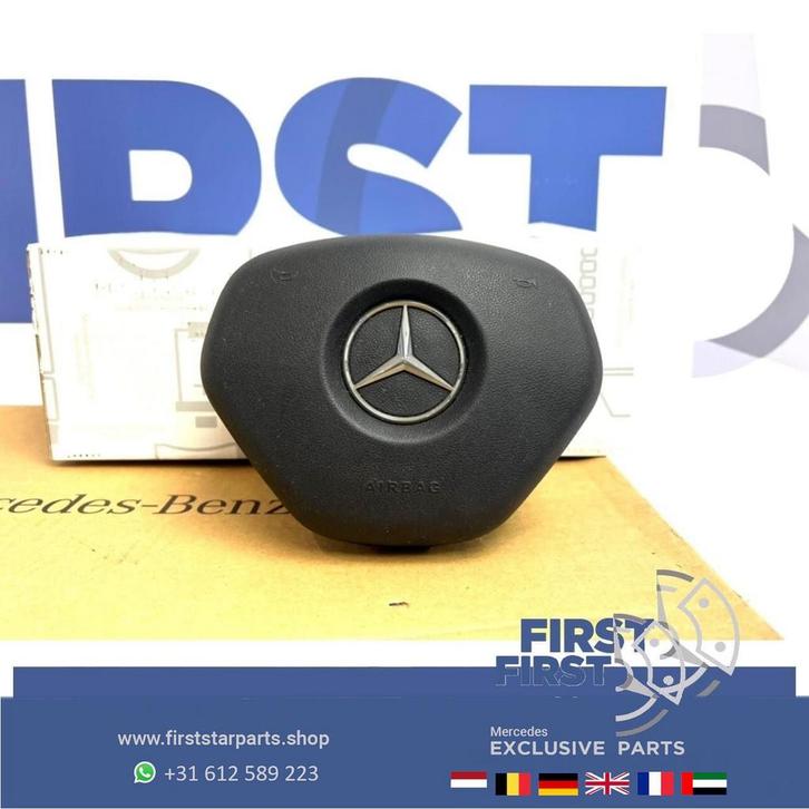 Mercedes Stuur airbag A B C CLA E G GLA GLC GLE S Klasse STU, Auto-onderdelen, Dashboard en Schakelaars, Mercedes-Benz, Gebruikt