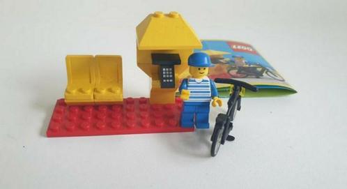 Vintage Lego | 1983 | Set 6613 | Telefooncel | Incl. boekje, Kinderen en Baby's, Speelgoed | Duplo en Lego, Gebruikt, Lego, Complete set